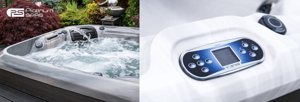 Hidromasažna kada Platinum Spas Santorini 2100 x 2100 x 940 mm ...
